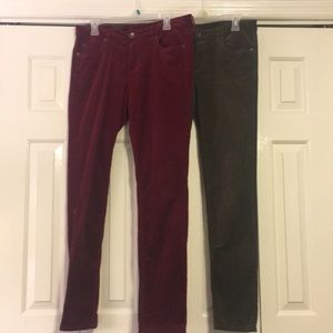 Kut from the Kloth corduroy skinny pants